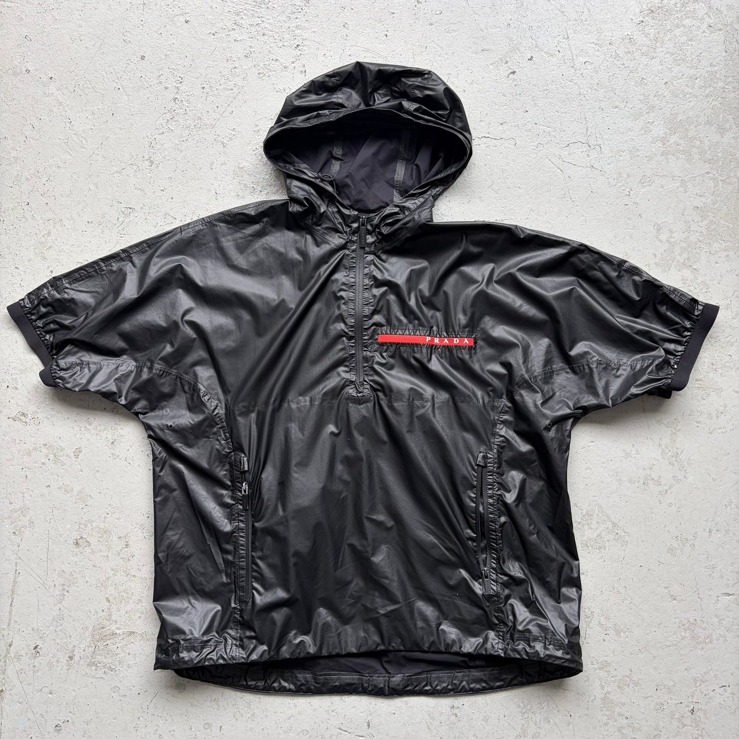 Prada Black Short Sleeve Anorak (54)
