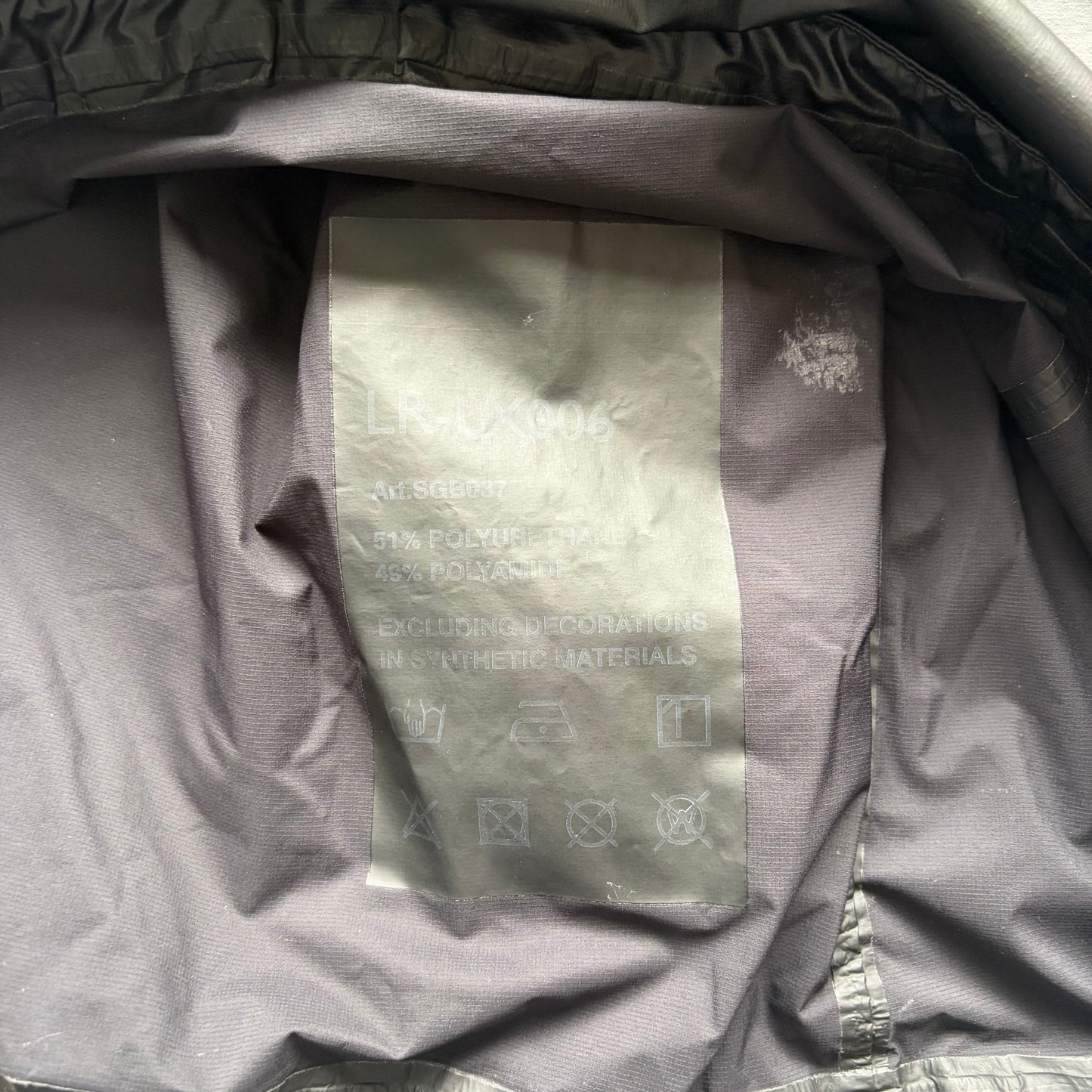 Prada Black Short Sleeve Anorak (54)