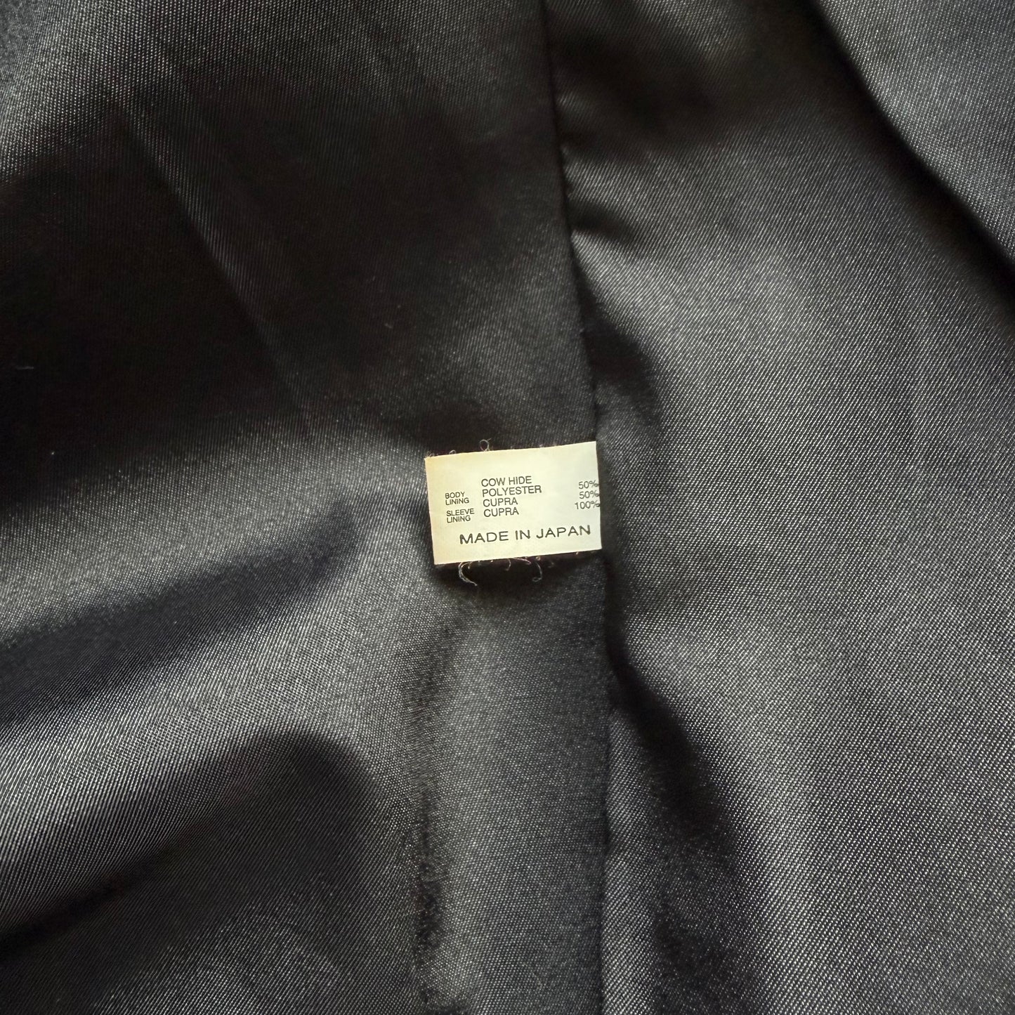 Number (N)ine FW99 Waxed Micro Suede Convertible Lapel Blazer (2)