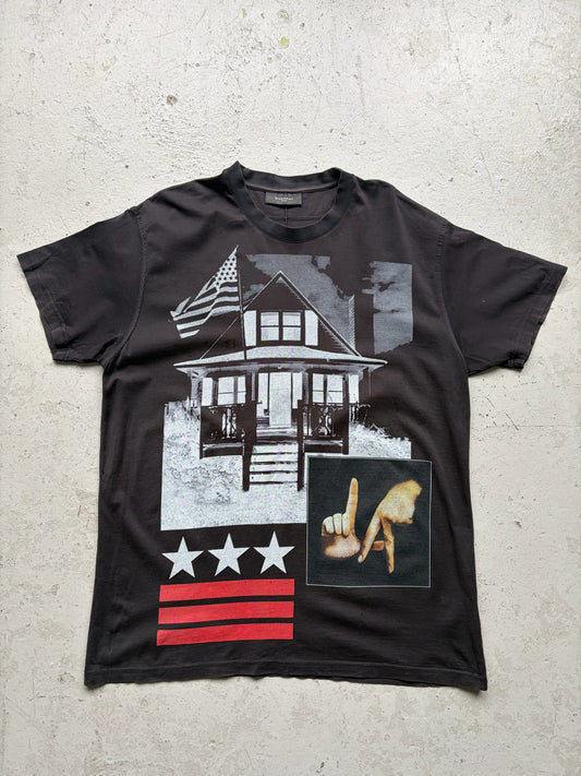 Givenchy Ricardo Tisci LA House Short Sleeve Shirt (S)