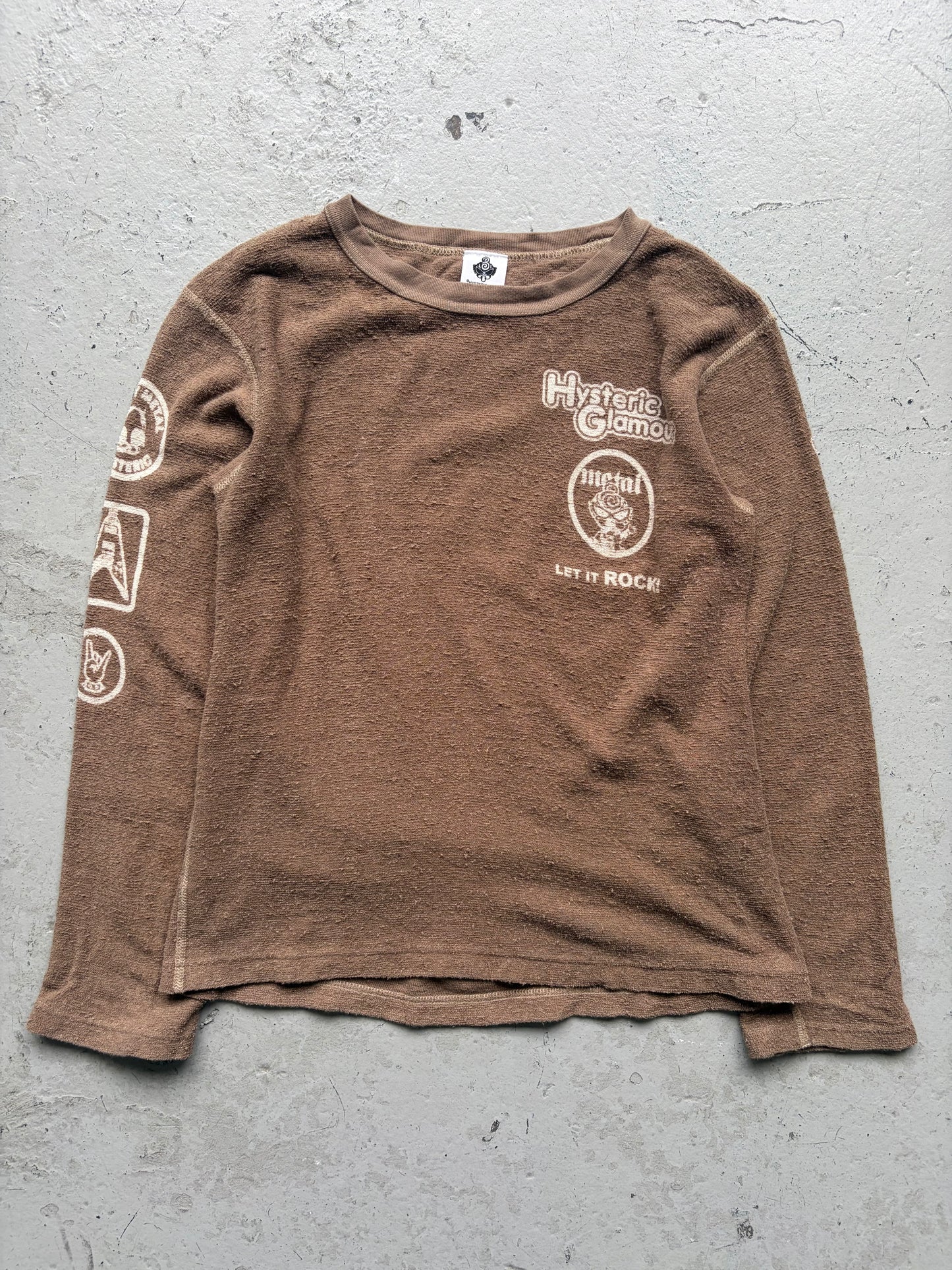 Hysteric Mini Brown Long Sleeve Shirt (M)