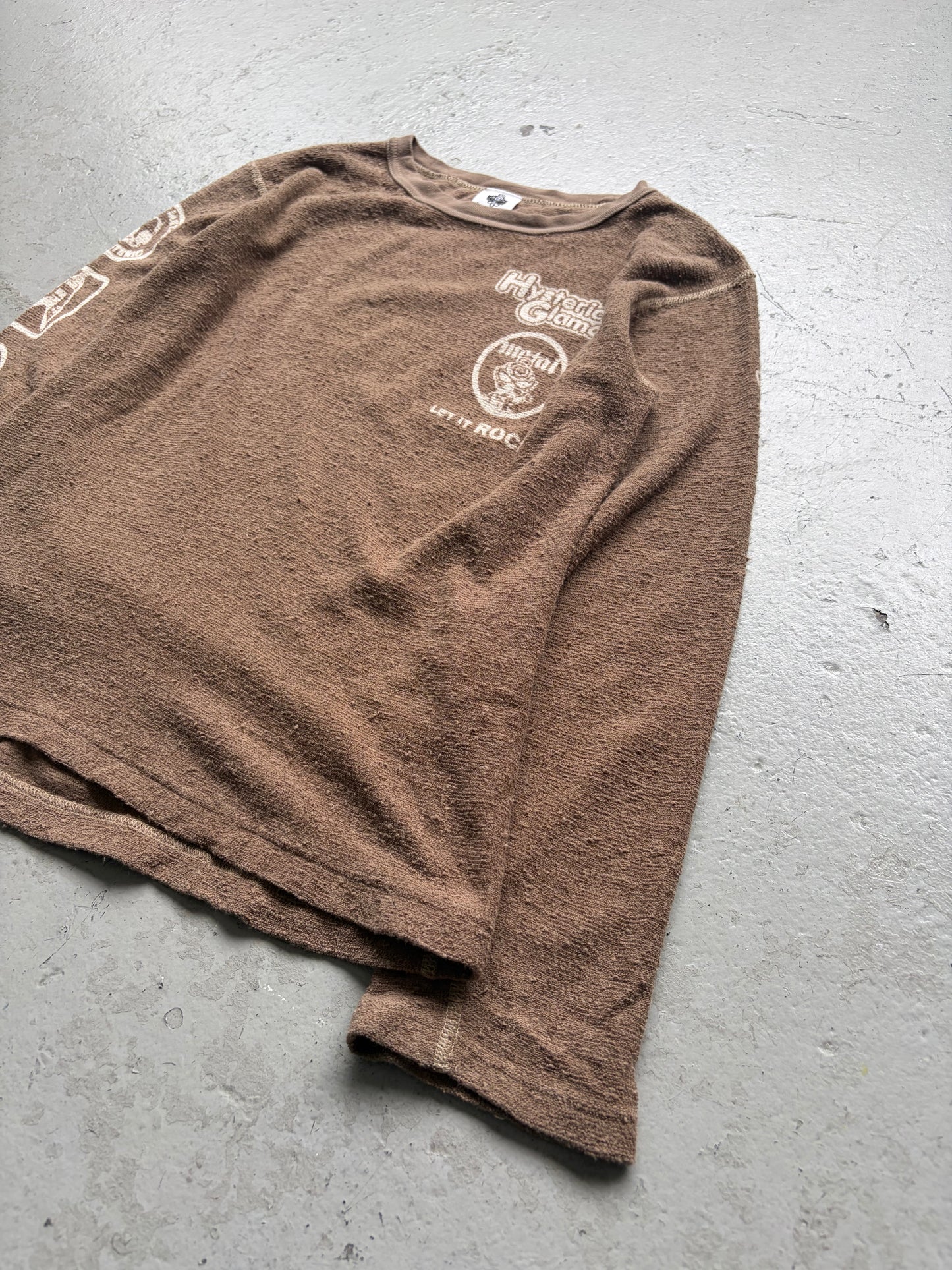 Hysteric Mini Brown Long Sleeve Shirt (M)