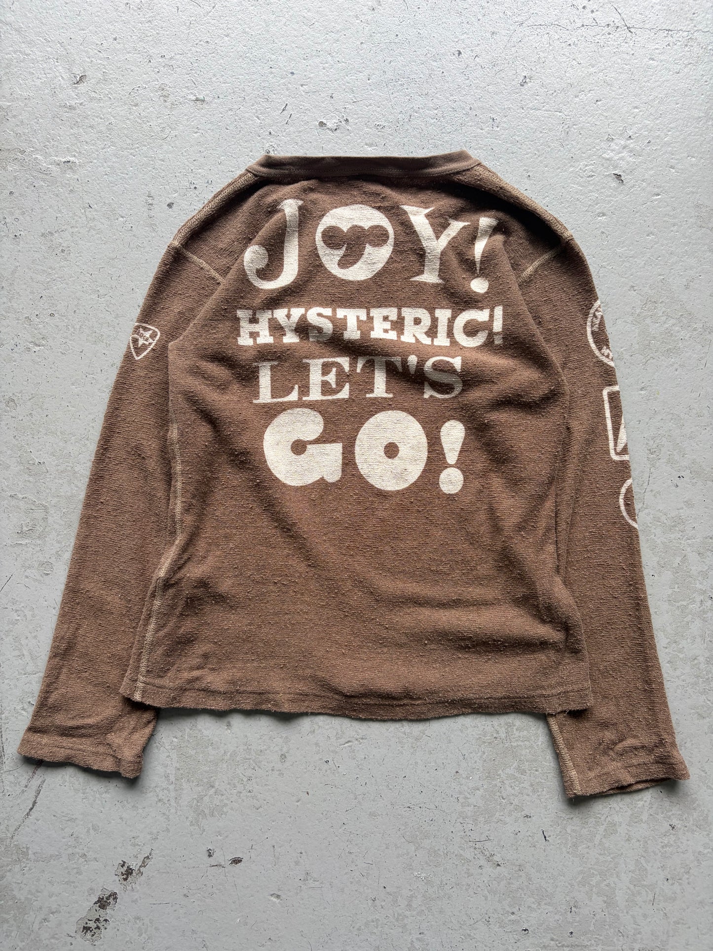 Hysteric Mini Brown Long Sleeve Shirt (M)