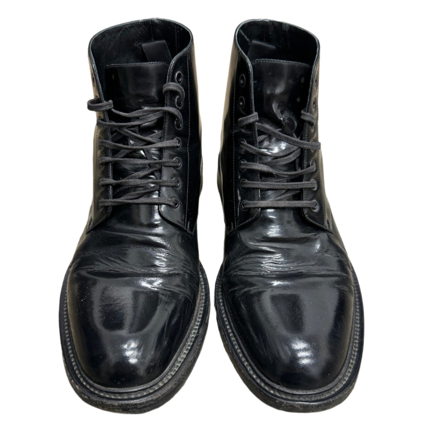 Saint Laurent Patent Leather Boots (11.5)