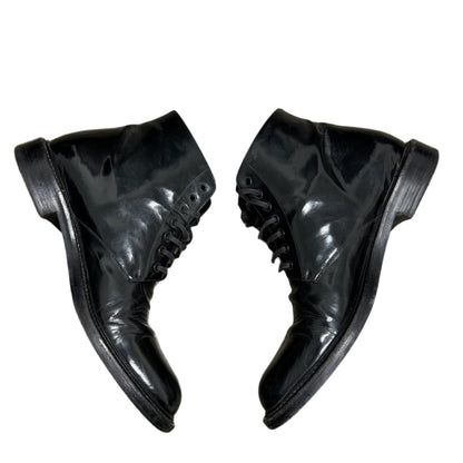 Saint Laurent Patent Leather Boots (11.5)