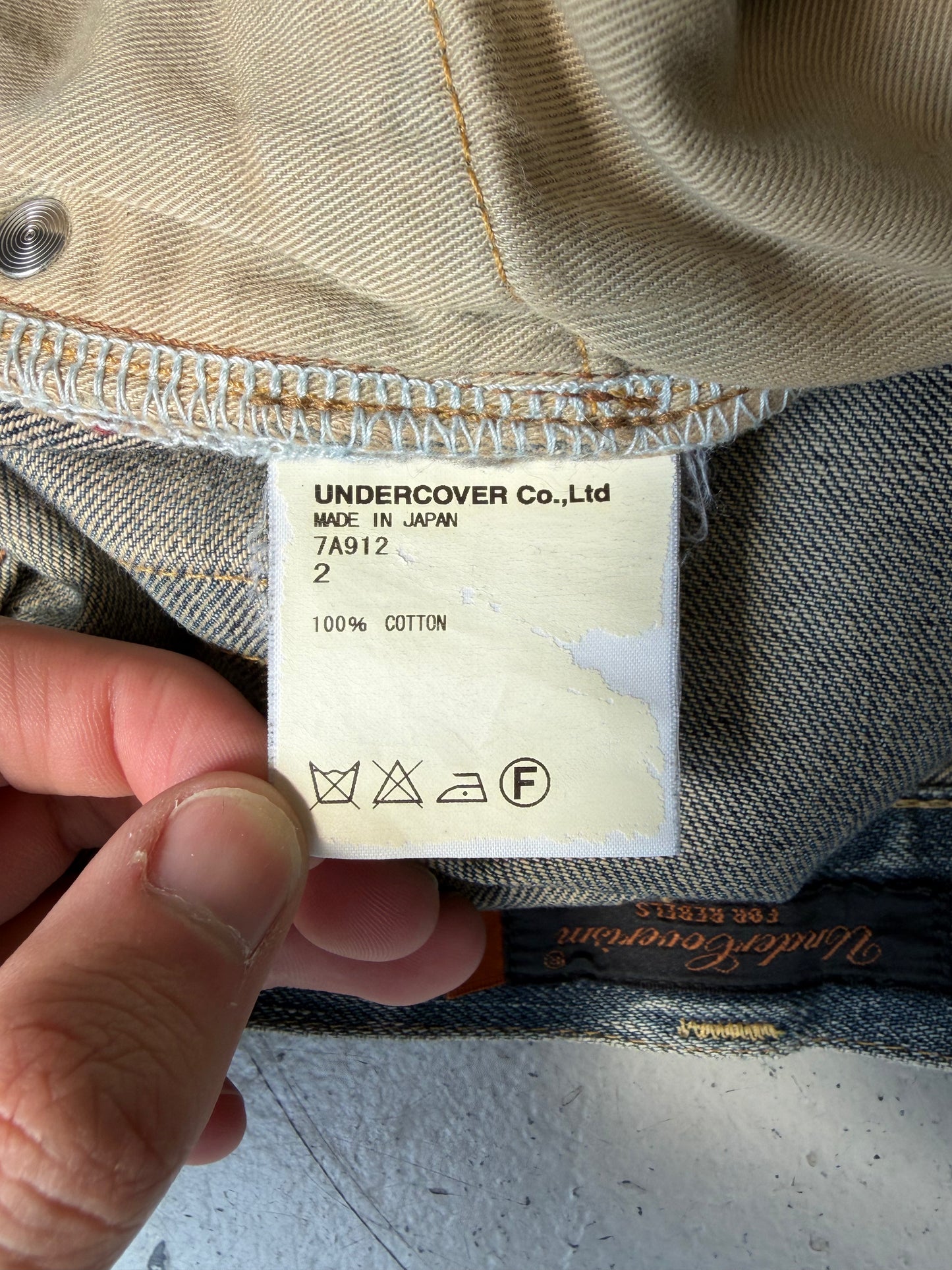 Undercover AW07 Apple Fang Denim (2)