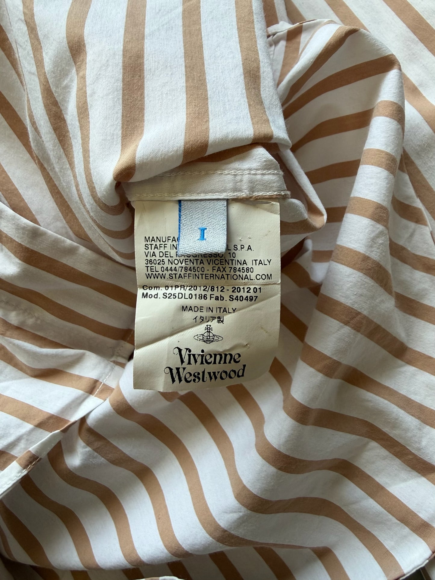 Vivienne Westwood Striped Polo (1)