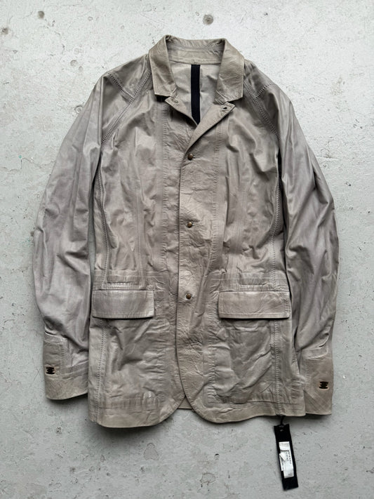 Isaac Sellam Detendu Light Alu Leather Jacket (S)