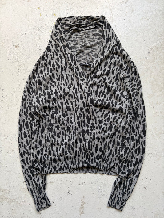 Hysteric Glamour Cheetah Print Cardigan (FREE)