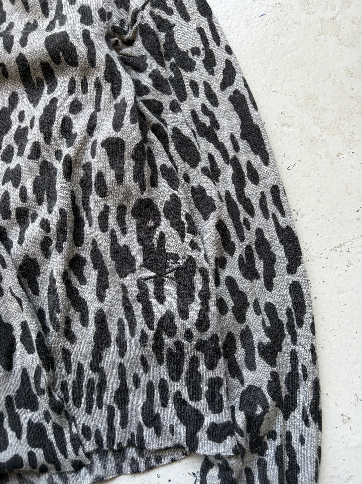 Hysteric Glamour Cheetah Print Cardigan (FREE)