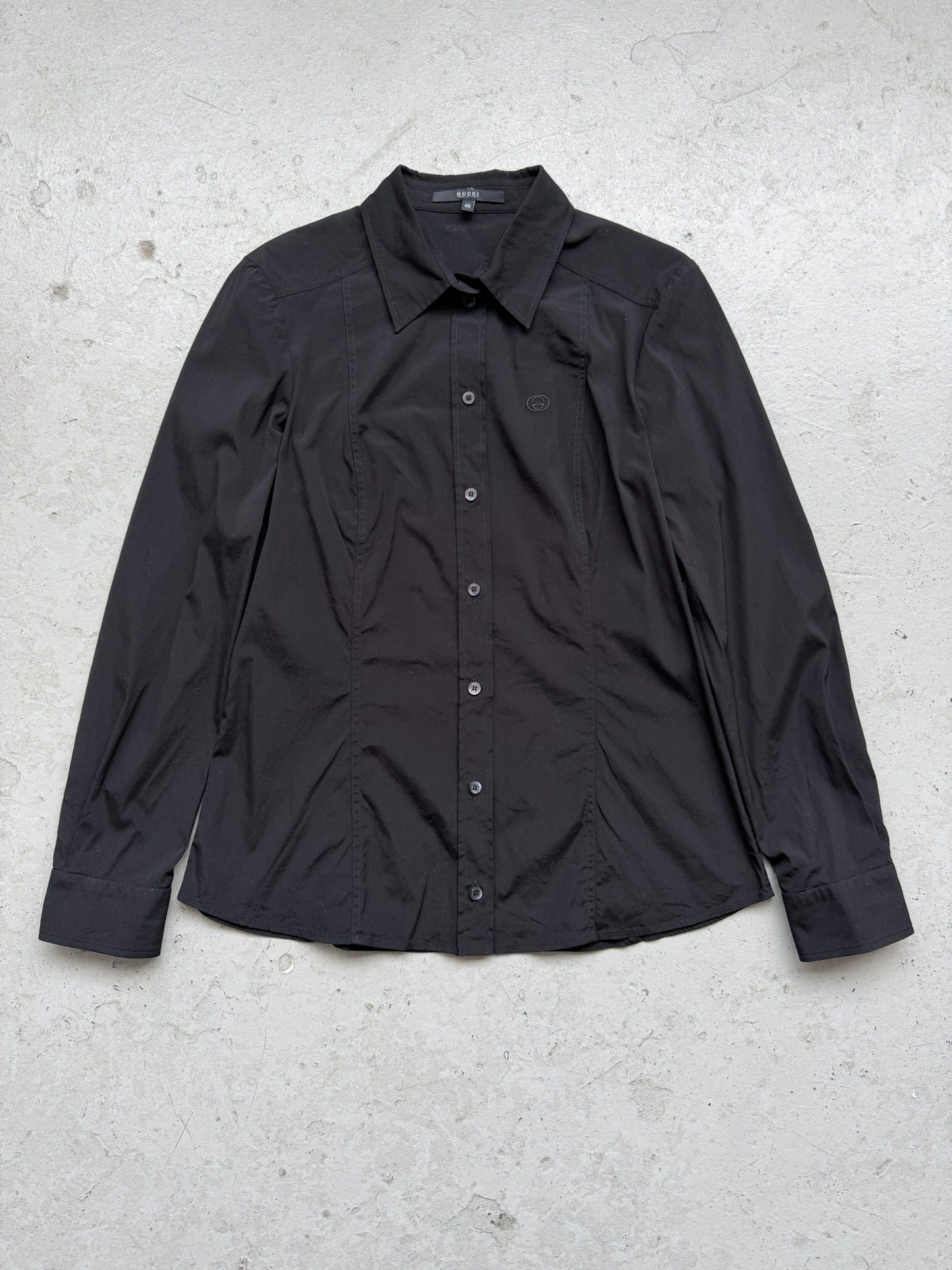 Gucci Black Button Up (46)