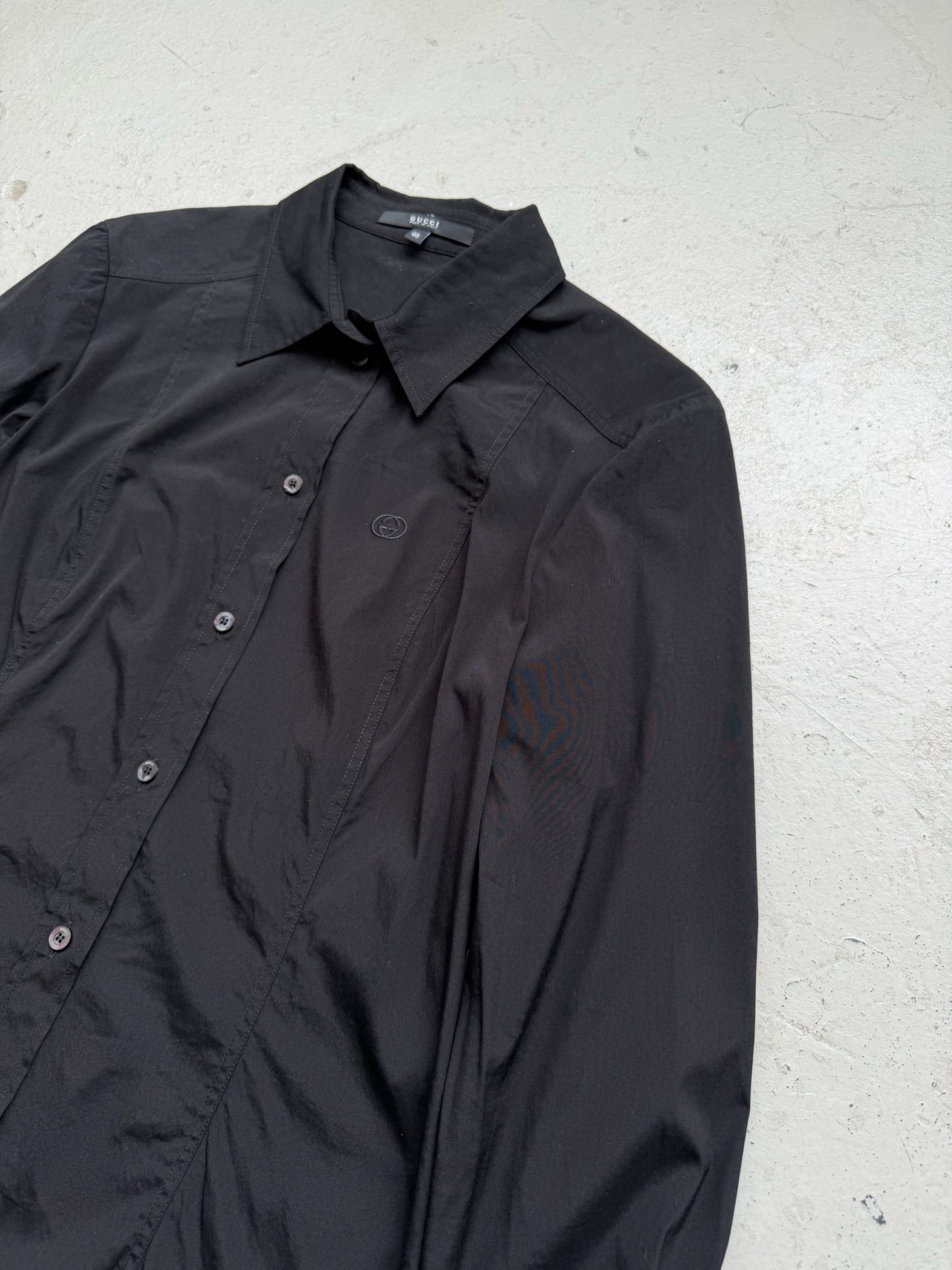 Gucci Black Button Up (46)