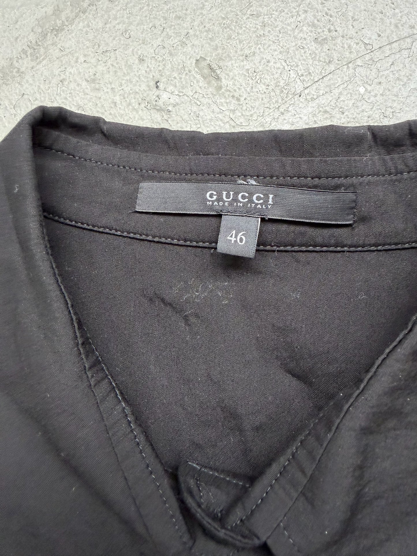 Gucci Black Button Up (46)