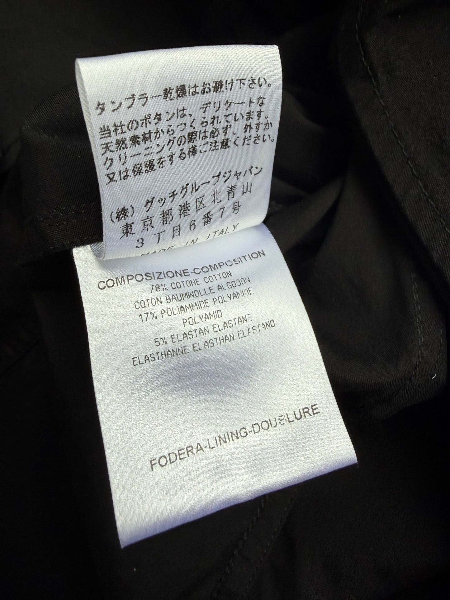 Gucci Black Button Up (46)