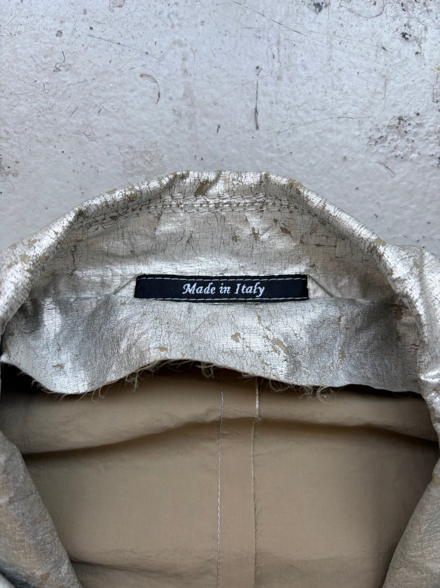 Maison Martin Margiela 13SS Metallic Coat (46)