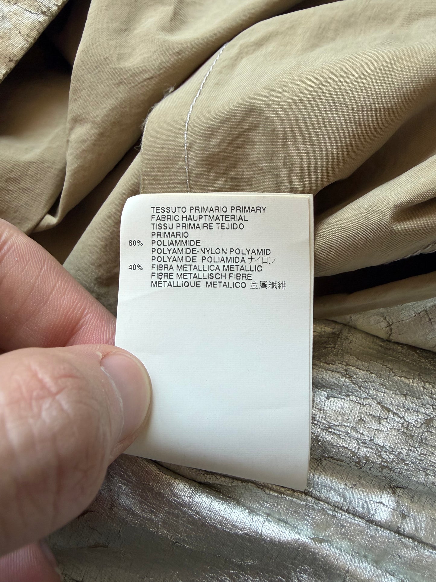 Maison Martin Margiela 13SS Metallic Coat (46)