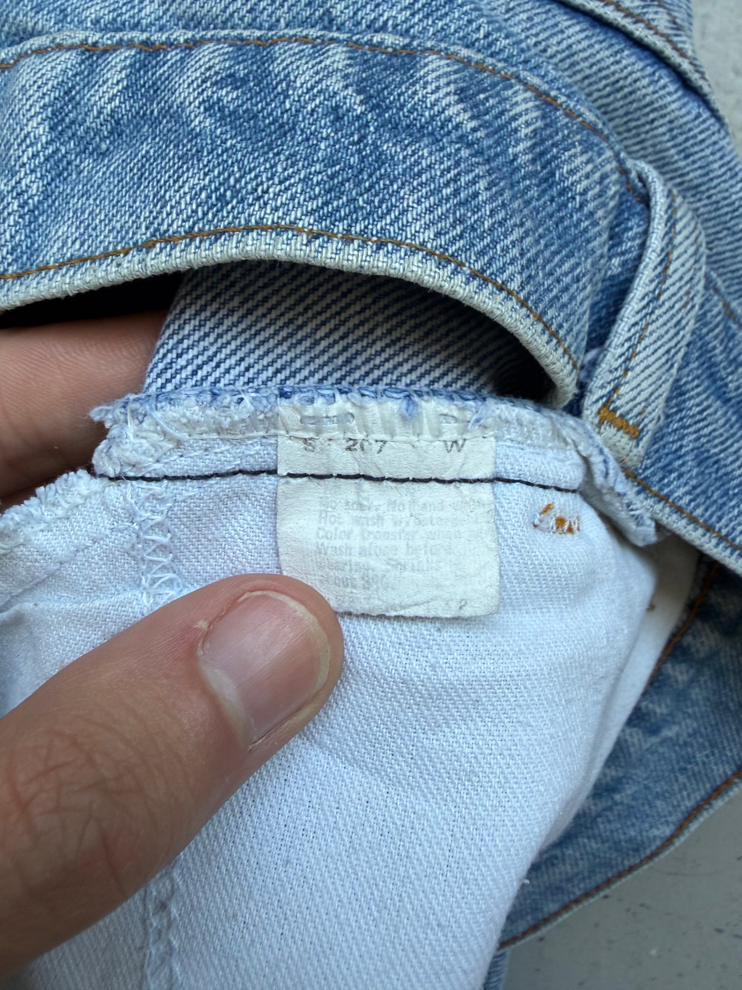 Levi 684 Orange Tab Denim (29)