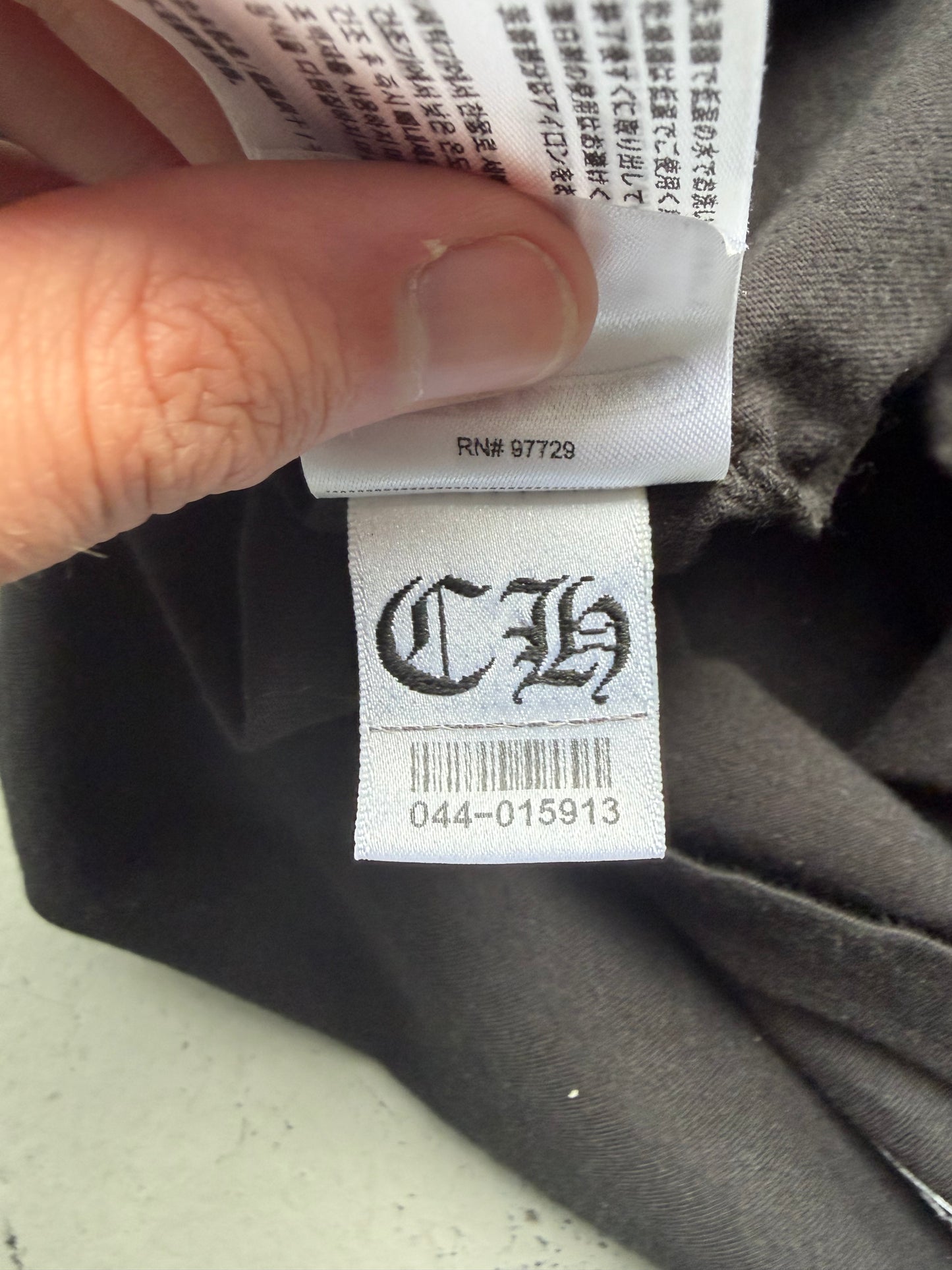 Chrome Hearts NYC Exclusive Scroll Short Sleeve Shirt (S)