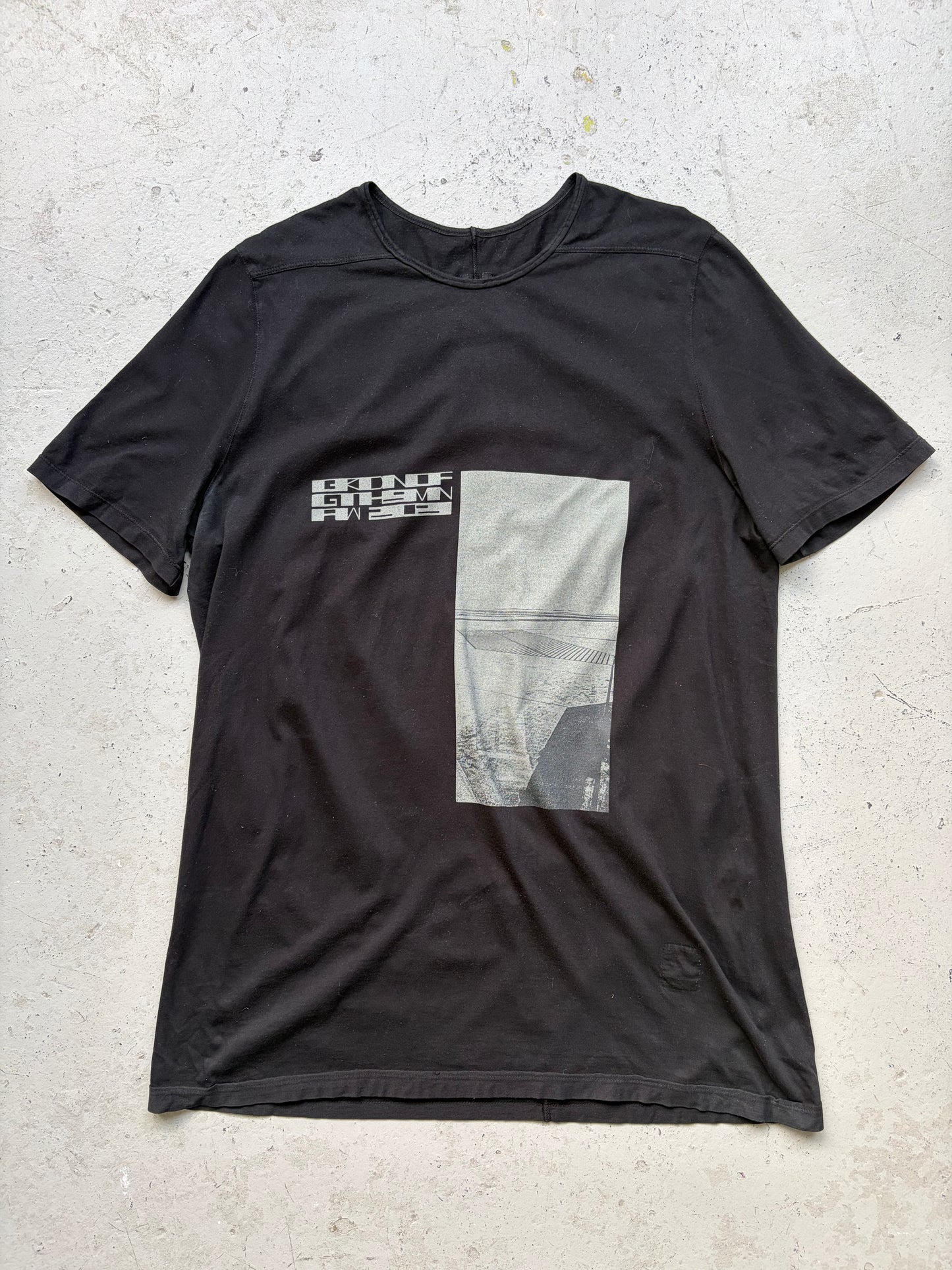 Rick Owens DRKSHDW Graphic Level Tee (XXL)