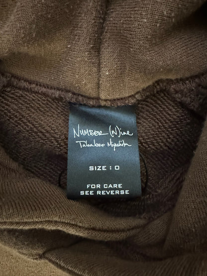 Number Nine Brown Hoodie (0)