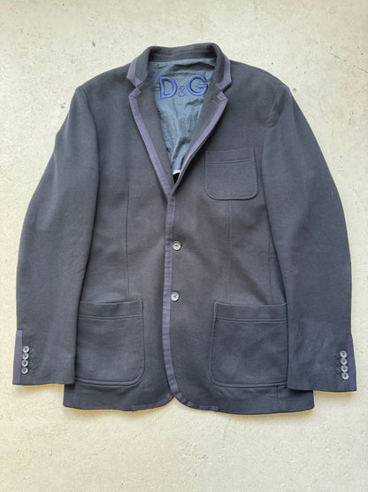 Dolce & Gabanna Blue Wool Blazer (54)