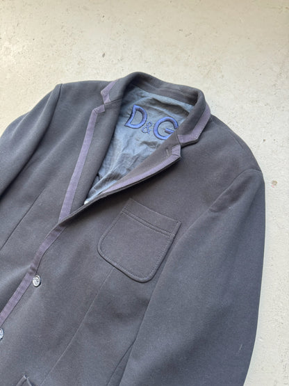 Dolce & Gabanna Blue Wool Blazer (54)