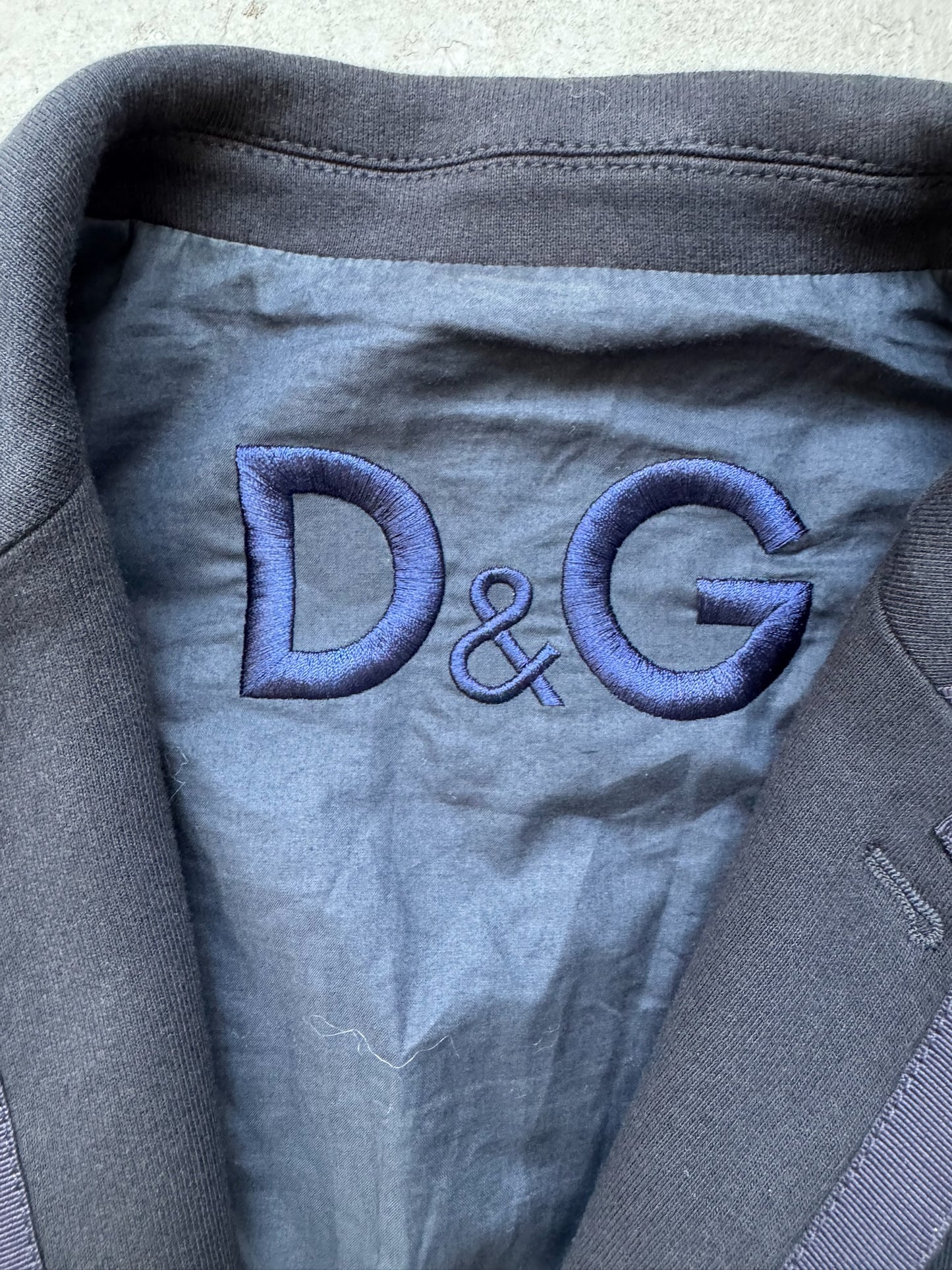 Dolce & Gabanna Blue Wool Blazer (54)