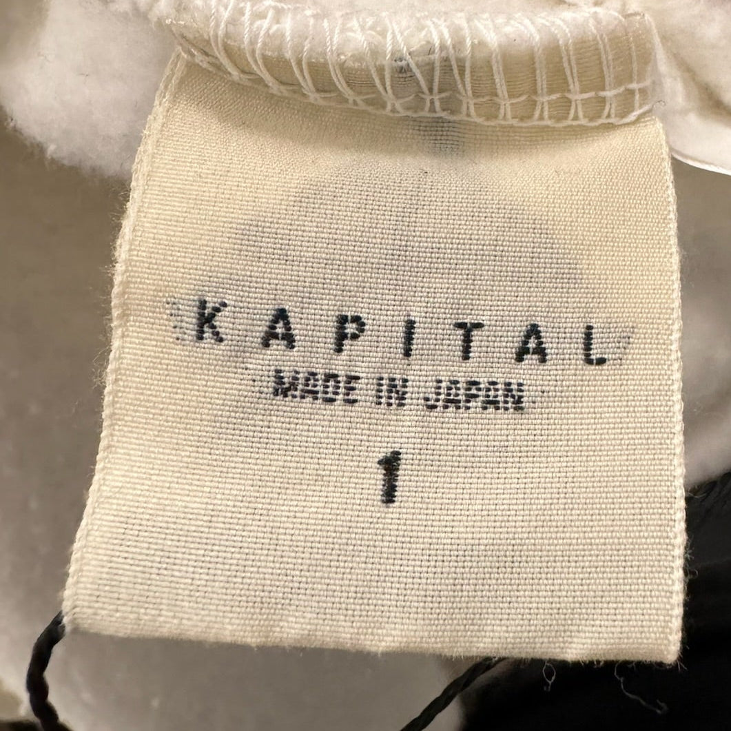 Kaptial White Constructed Hoodie (1)