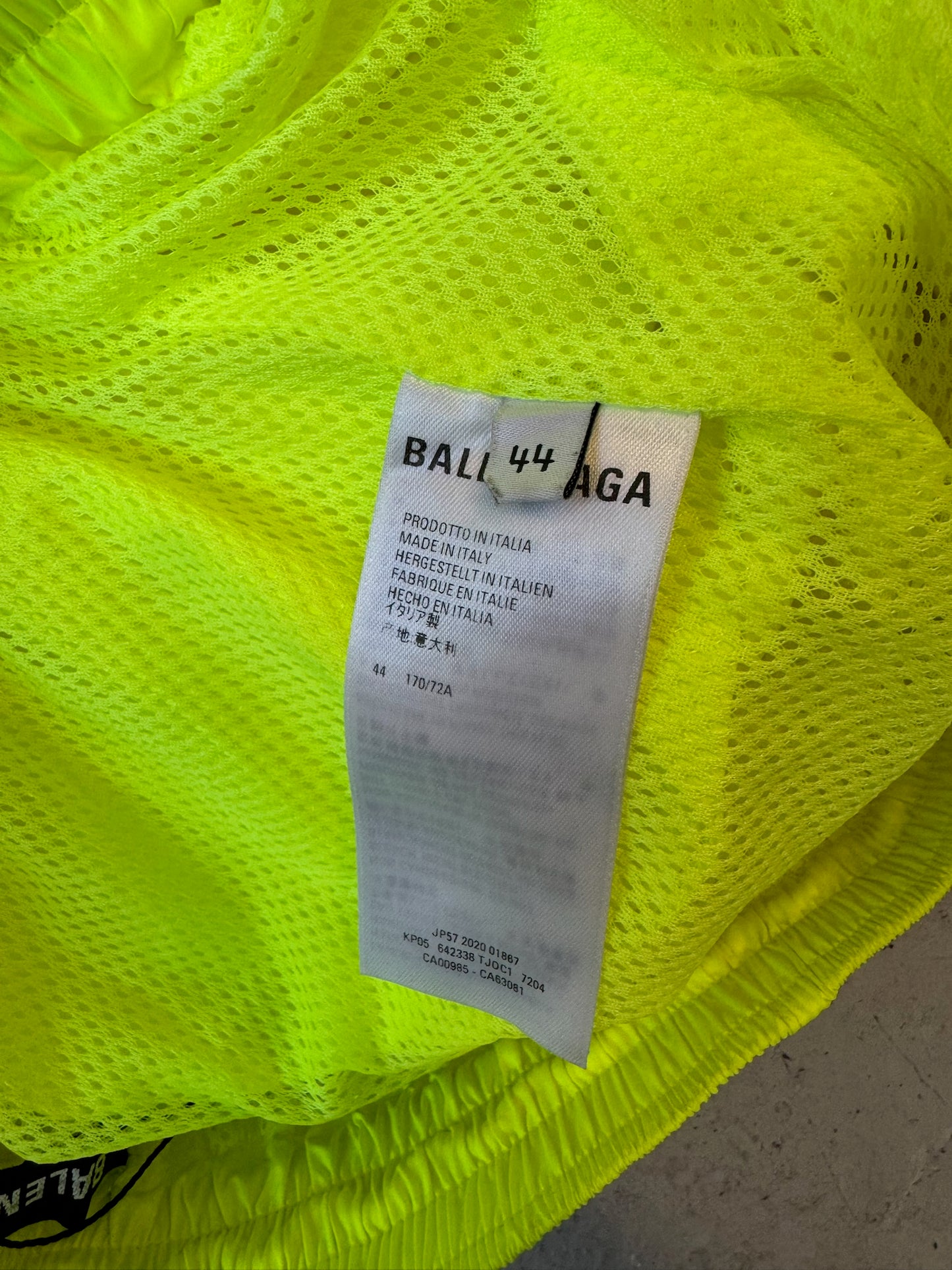 Balenciaga Neon Track Pants (44)