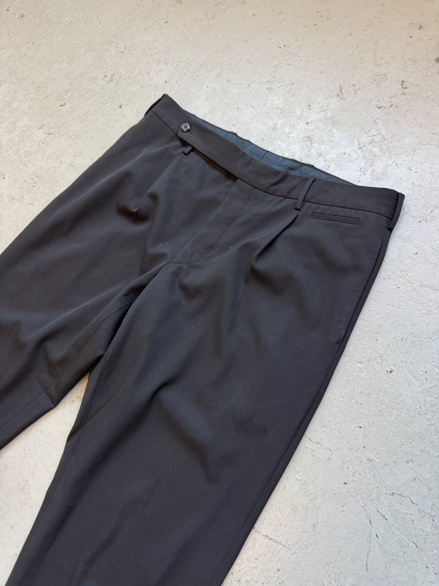 Prada Black Trousers (52)