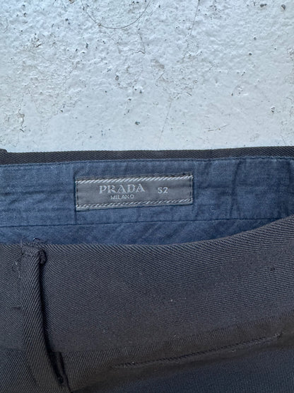 Prada Black Trousers (52)