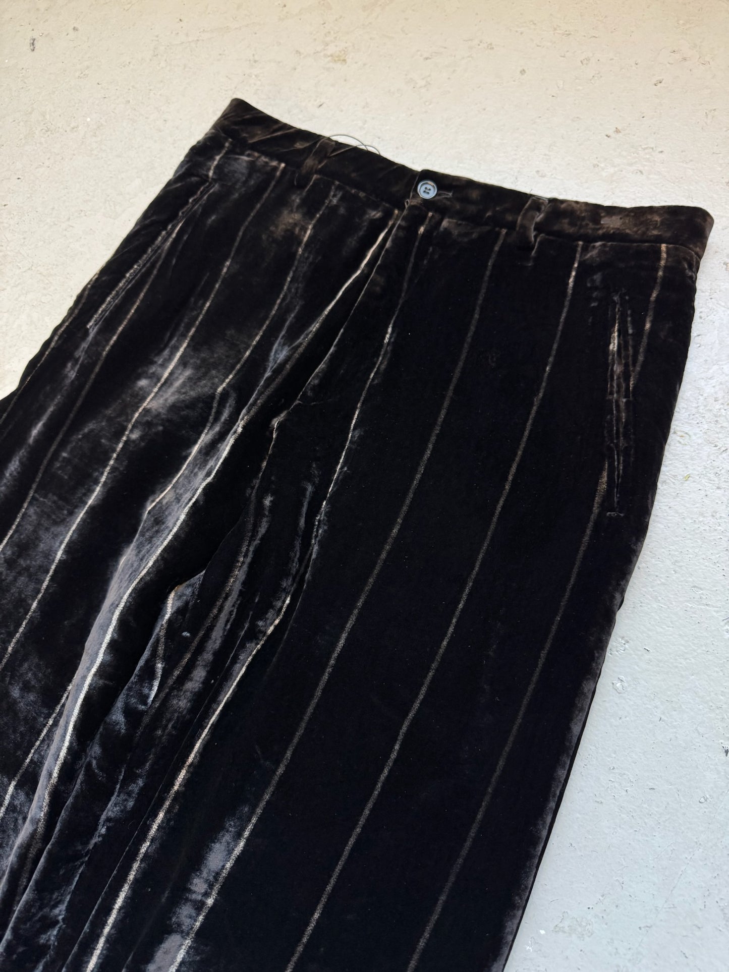 Giorgio Armani Velvet Trousers (M)