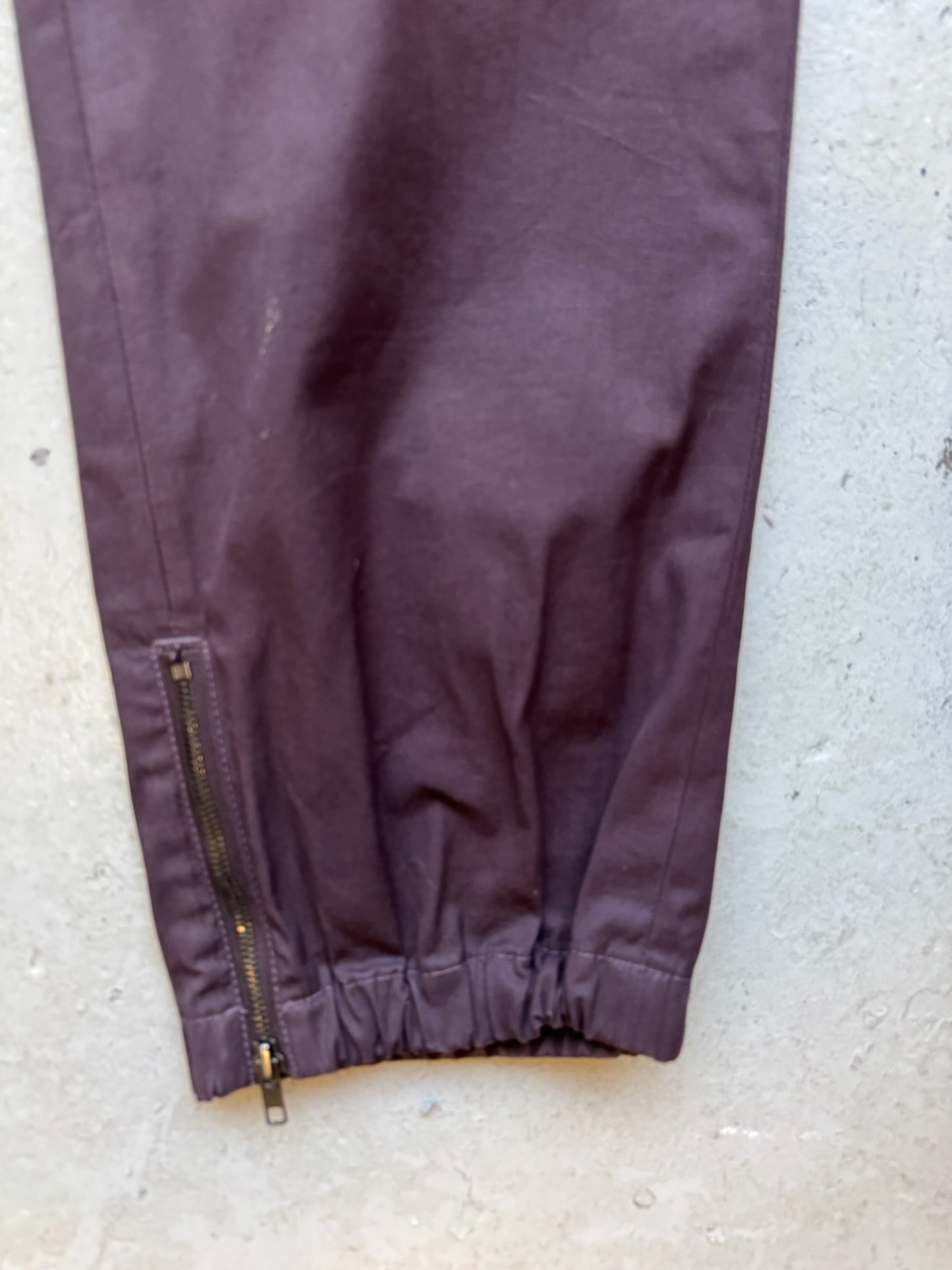 Bottega Veneta Maroon Trousers (56)