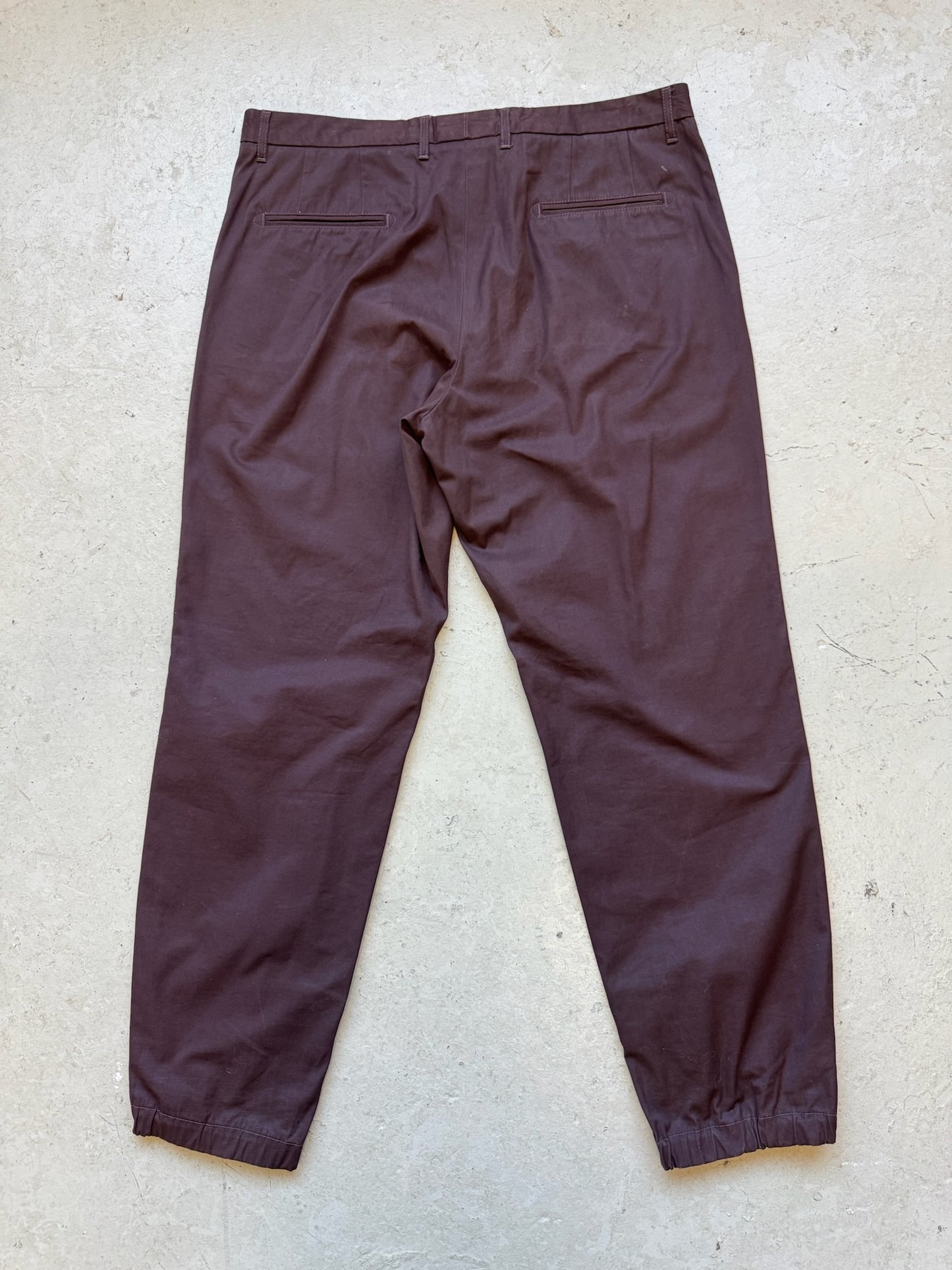 Bottega Veneta Maroon Trousers (56)