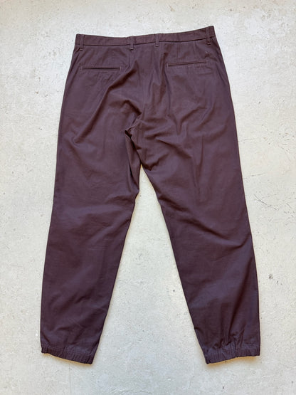 Bottega Veneta Maroon Trousers (56)
