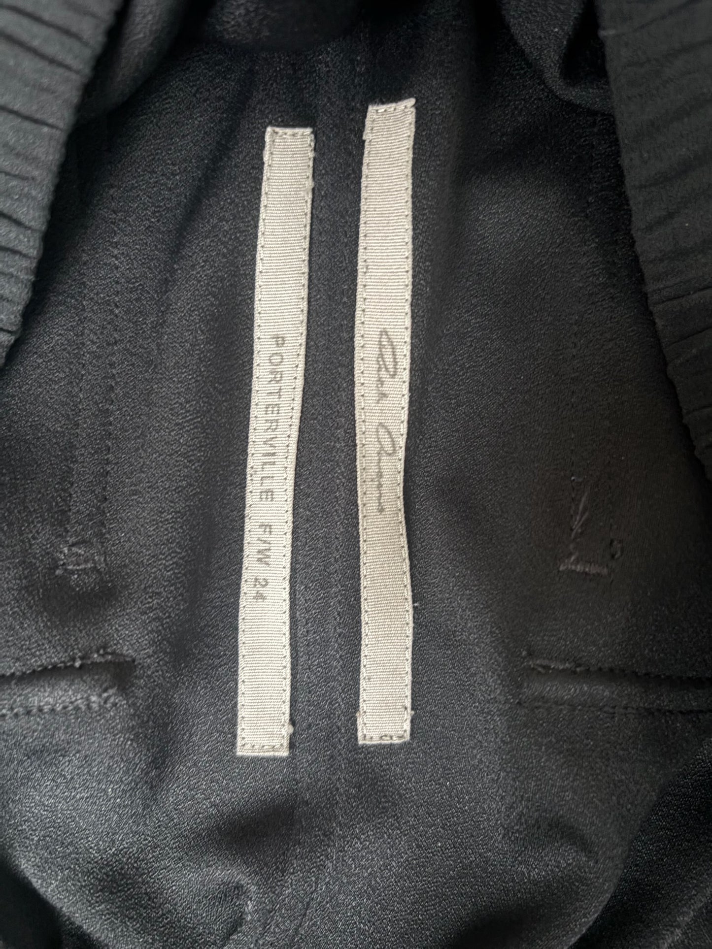 Rick Owens FW24 PORTERVILLE Viscose Trousers (54)