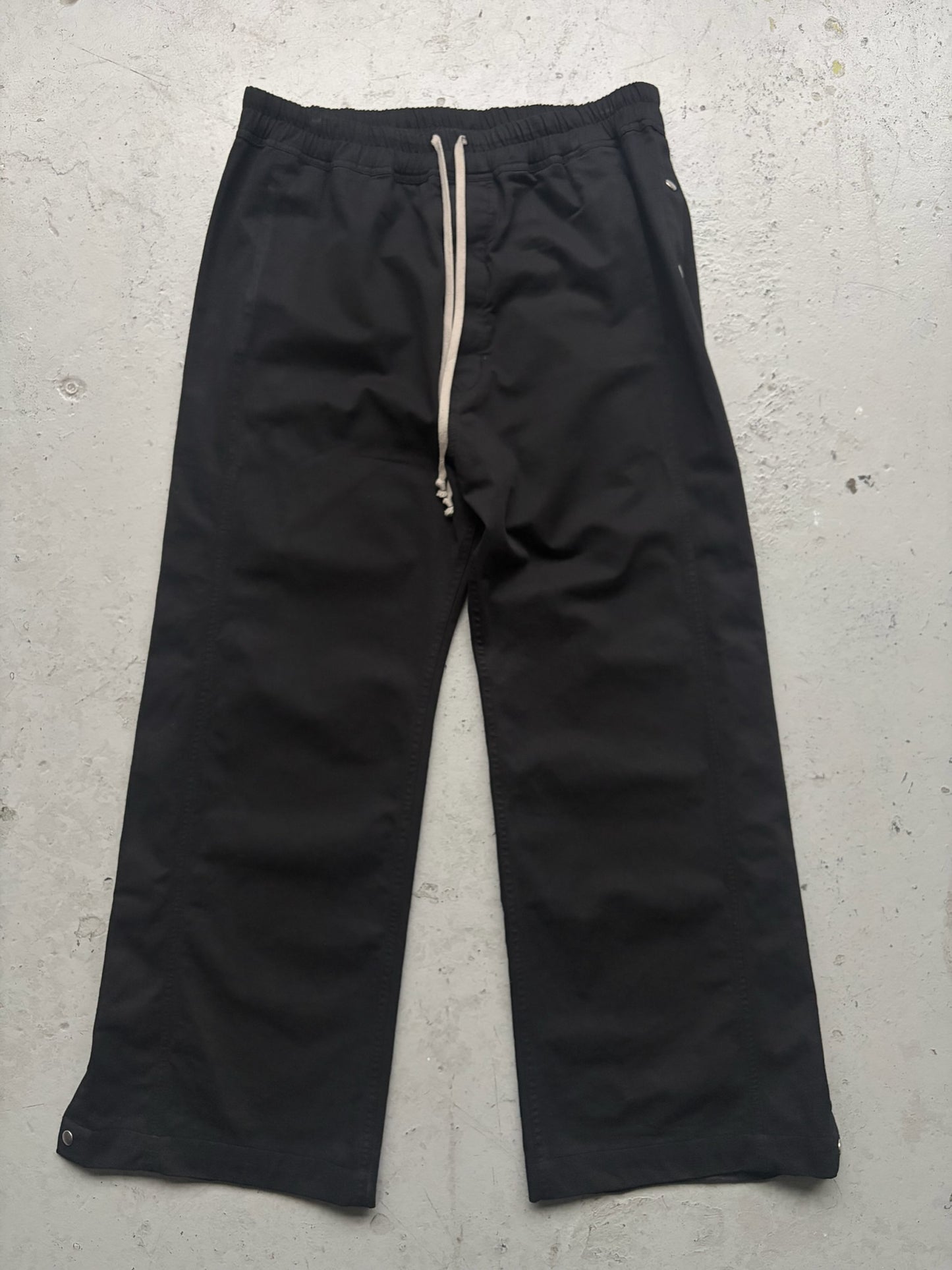 Rick Owens DRKSHDW FW24 Black Pusher Pants (XL)