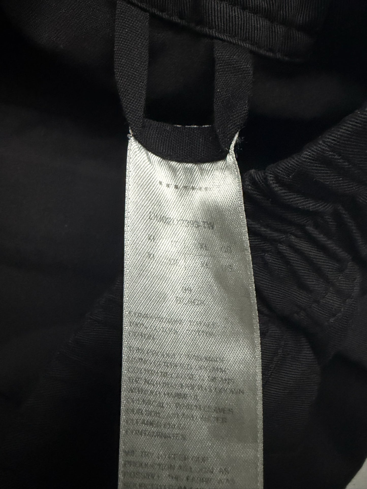 Rick Owens DRKSHDW FW24 Black Pusher Pants (XL)