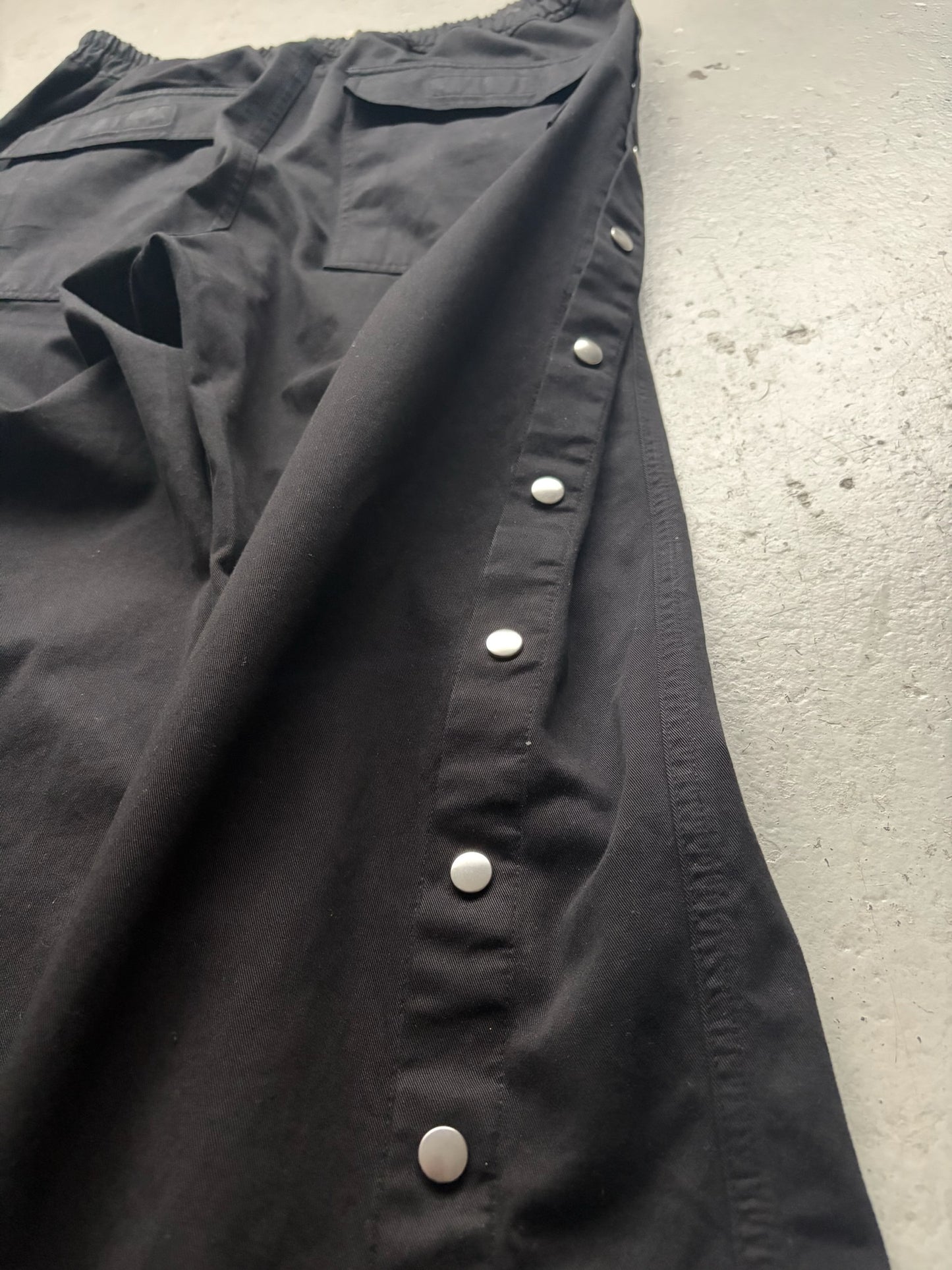Rick Owens DRKSHDW FW24 Black Pusher Pants (XL)