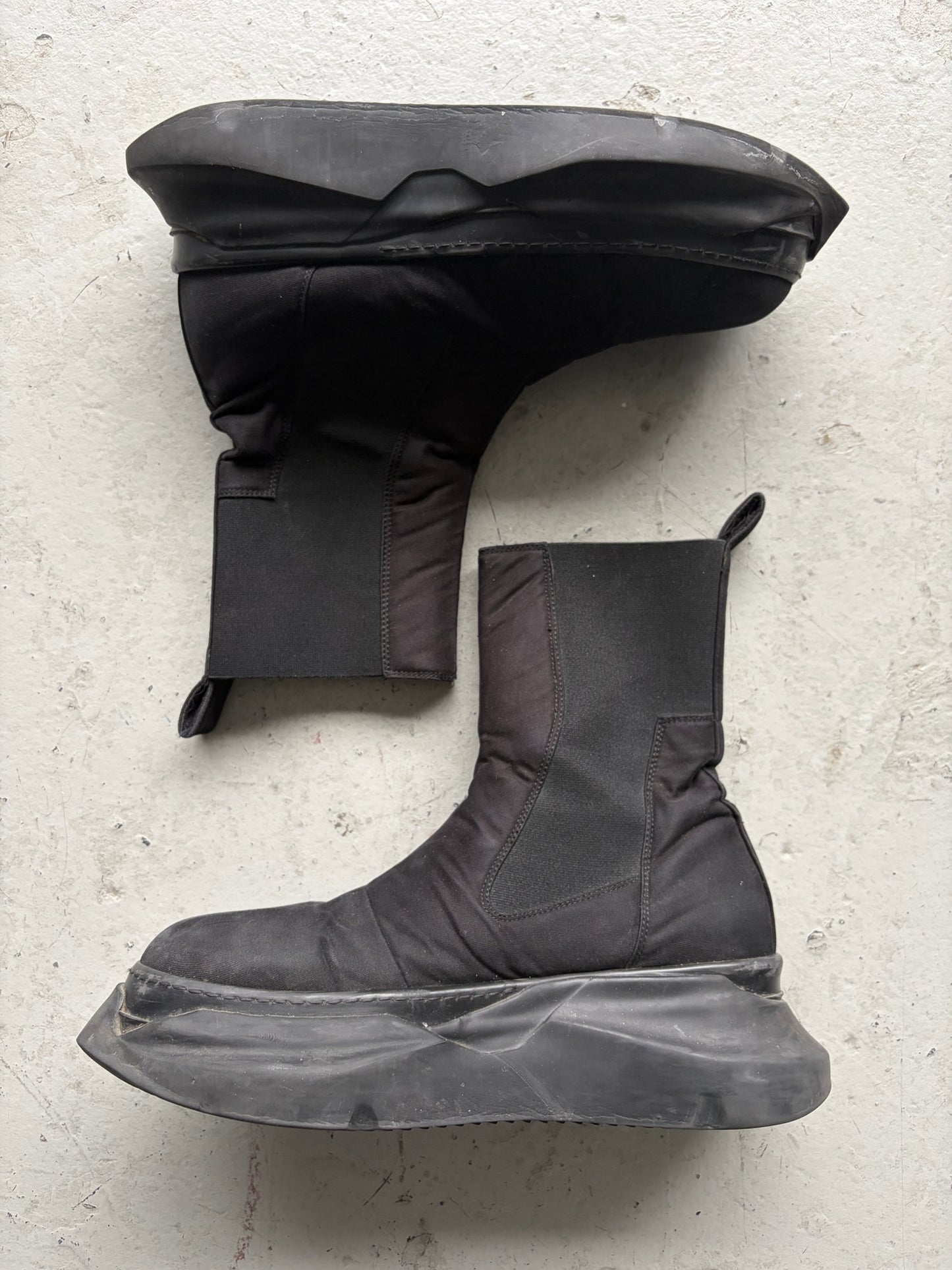 Rick Owens DRKSHDW Beatle Abstract Boots (44)