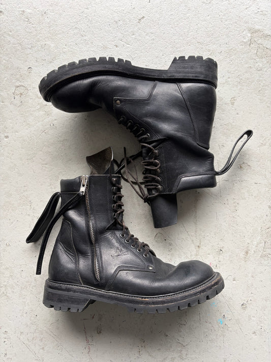 Rick Owens SS16 Cyclops Goodyear Combat Boots (43.5)
