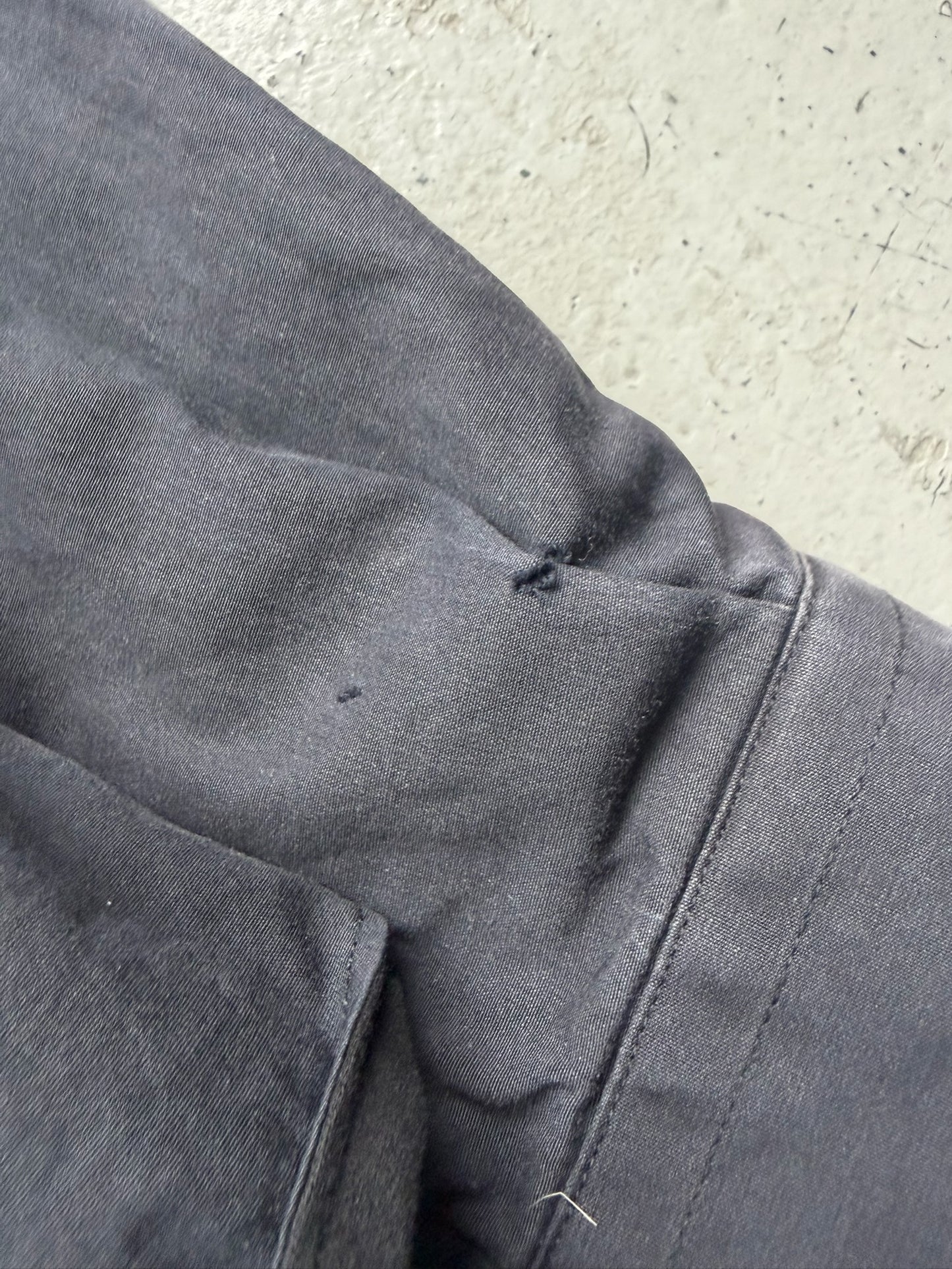 Gucci Black Fleece Lined Button Up (M)