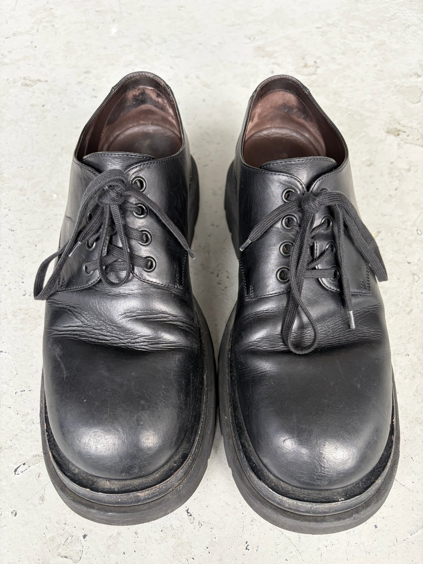 Bottega Veneta Lug Sole Derby (43)