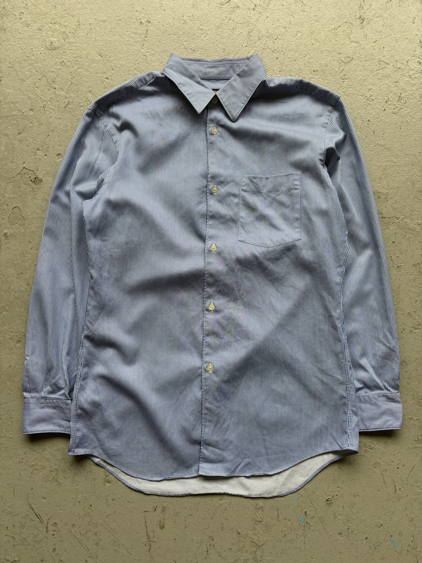Comme Des Garcons Homme Deux Striped Button Up (S)
