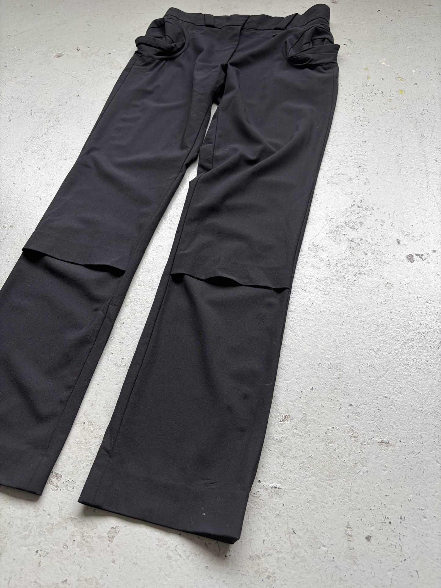 Kiko Kostadinov Woman Black Trousers (40)