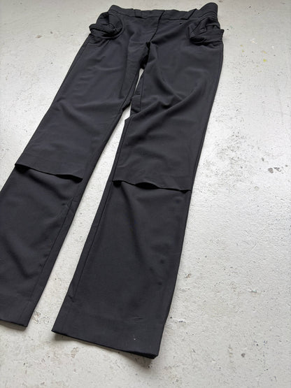Kiko Kostadinov Woman Black Trousers (40)