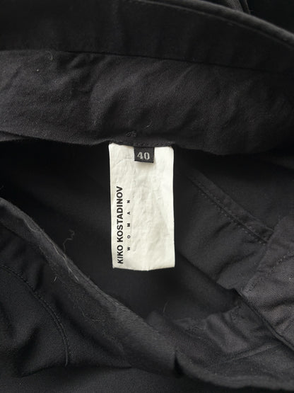 Kiko Kostadinov Woman Black Trousers (40)