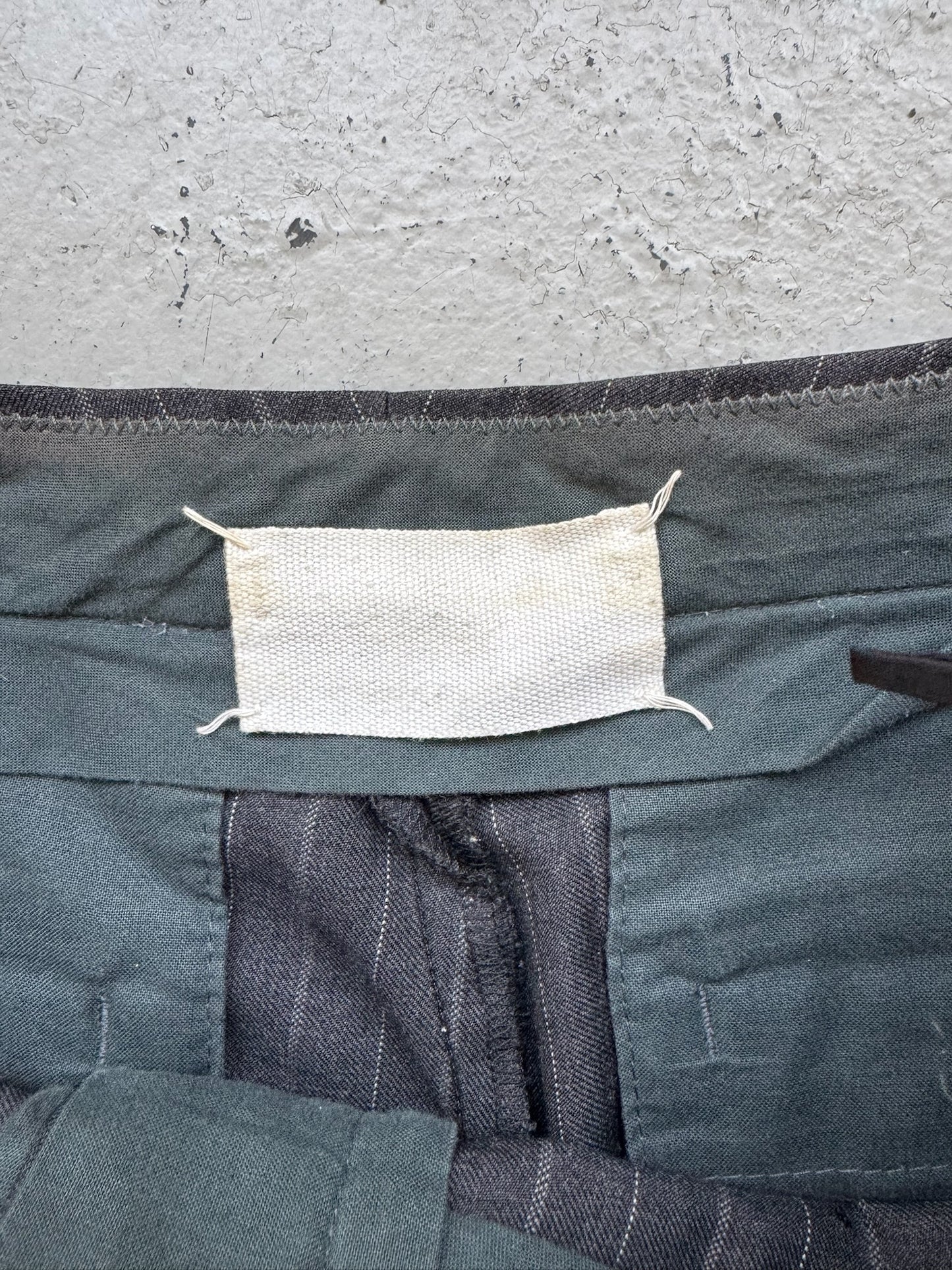 Maison Margiela Blank Label Striped Trousers (38)
