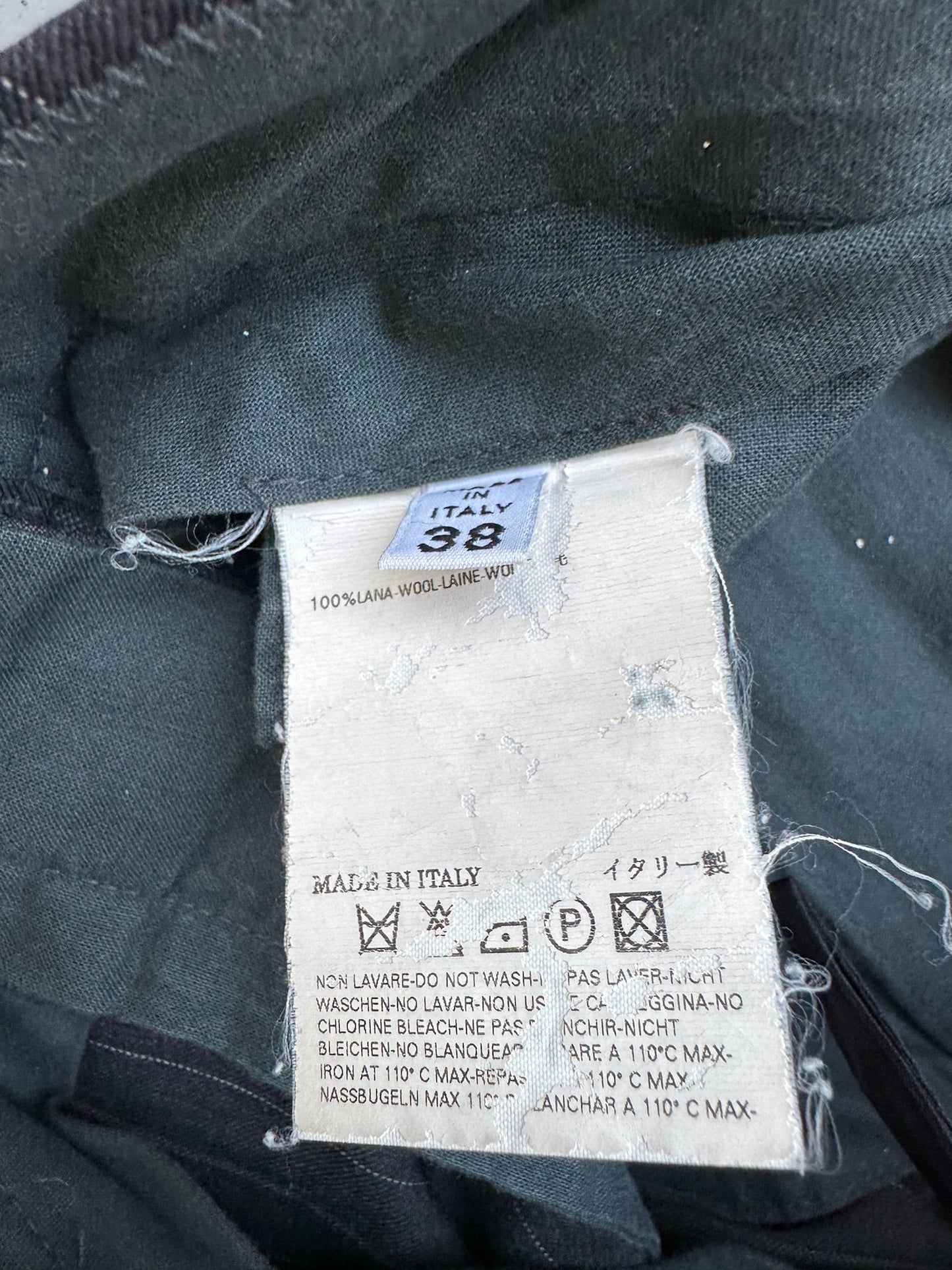 Maison Margiela Blank Label Striped Trousers (38)