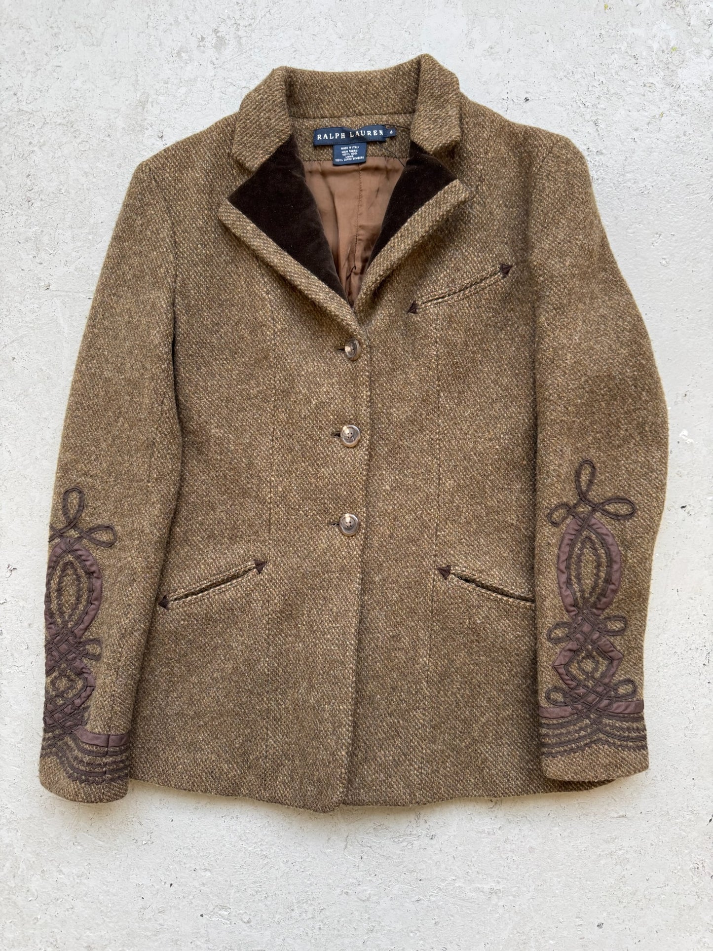 Ralph Lauren Tweed Jacket (4)